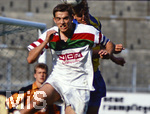 1992  Fussball, A-Jugend FC Augsburg, der jetzige Mainzer Trainer Thomas Tuchel (Augsburg) als A-Jugendlicher im Zweikampf.

