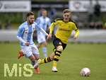 16.05.2016,  Fussball A-Jugend Bundesliga 2015/2016, TSV 1860 Mnchen - Borussia Dortmund, im Sportpark Heimstetten. re: Jacob Bruus Larsen (Dortmund).