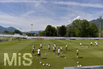 26.05.2016,  Fussball DFB-Nationalmannschaft, Vorbereitung zur EM-2016, Trainingslager in Ascona im Tessin (Schweiz) im Stadio Comunale in Ascona. Stadionbersicht.