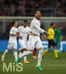 28.05.2016,  Fussball Champions-League Finale 2016, Real Madrid - Atletico Madrid, im Guiseppe Meazza Stadion in Mailand (Italien). Torjubel Sergio Ramos (Real Madrid) zum 1:0.