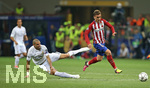 28.05.2016,  Fussball Champions-League Finale 2016, Real Madrid - Atletico Madrid, im Guiseppe Meazza Stadion in Mailand (Italien). v.l. Pepe (Real Madrid) gegen Antoine Griezmann (Atletico Madrid) 
