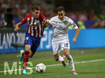 28.05.2016,  Fussball Champions-League Finale 2016, Real Madrid - Atletico Madrid, im Guiseppe Meazza Stadion in Mailand (Italien). v.l. Lucas Hernandez (Atletico Madrid) gegen Lucas Vazquez (Real Madrid) 