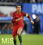 18.06.2016, Fussball EM-2016 Frankreich, Vorrunde, Portugal - sterreich, im Prinzenpark-Stadion Paris. Cristiano RONALDO (Portugal) rennt.