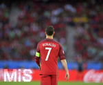 18.06.2016, Fussball EM-2016 Frankreich, Vorrunde, Portugal - sterreich, im Prinzenpark-Stadion Paris. Cristiano RONALDO (Portugal) mit Rckennummer 7.