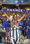 19.06.2016, Fussball EM-2016 Frankreich, Vorrunde, Schweiz - Frankreich, im Grand Stade in Lille. Fans Frankreich als Obelix.