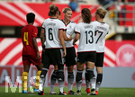 22.07.2016, Fussball Frauen-Lnderspiel , Testspiel, Deutschland - Ghana, in der Benteler-Arena Paderborn. Jubel Deutschland zum Tor zum 2:0