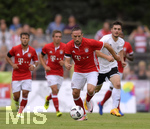 23.07.2016,  Fussball 1.Liga 2016/2017, Testspiel, SpVgg Landshut - FC Bayern Mnchen, in Landshut. Franck Ribery (FC Bayern Mnchen) am Ball.