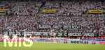 08.08.2016,  Fussball 2.Liga 2016/2017, 1.Spieltag, VfB Stuttgart - FC St. Pauli Hamburg, in der Mercedes-Benz-Arena Stuttgart. Fankurve der Stuttgarter Cannstatter Kurve, mit Transparent: 