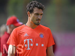 17.08.2016,  Fussball 1.Liga 2016/2017, FC Bayern Mnchen, Training an der Sbenerstrasse. Mats Hummels (Bayern Mnchen) nachdenklich.