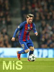 06.12.2016, Fussball UEFA Champions League 2016/2017,  Gruppenphase, 6.Spieltag, FC Barcelona - Borussia Mnchengladbach im Stadion Camp Nou Barcelona (Spanien). Lionel Messi (FC Barcelona) 