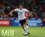 01.09.2017, Fussball WM-Qualifikation, 7.Spieltag, Tschechien - Deutschland, in Prag, Stadion Eden. Mesut zil (Deutschland).
