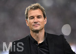 04.09.2017, Fussball WM-Qualifikation, 8.Spieltag, Deutschland - Norwegen, in Stuttgart, Mercedes-Benz-Arena. Ex-Torwart Jens Lehmann beim TV-Interview.