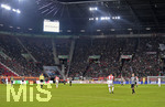 19.09.2017, Fussball 1.Bundesliga 2017/2018, 5.Spieltag, FC Augsburg - RB Leipzig, in der WWK-Arena Augsburg. DUe Zuschauerzahl 26113 steht auf der Anzeigetafel.