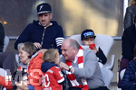 14.10.2017,  Fussball 1.Liga 2017/2018, 8.Spieltag, FC Bayern Mnchen - SC Freiburg, in der Allianz Arena Mnchen.  Prsident Uli Hoeness (re, FC Bayern) mit seinen Enkelkindern auf der Tribne.