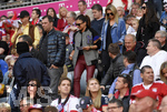 14.10.2017,  Fussball 1.Liga 2017/2018, 8.Spieltag, FC Bayern Mnchen - SC Freiburg, in der Allianz Arena Mnchen. mitte: Ana Lewandowska (Frau von Robert Lewandowski (FC Bayern Mnchen).)