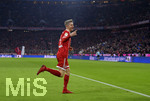 18.11.2017,  Fussball 1.Liga 2017/2018, 12.Spieltag, FC Bayern Mnchen - FC Augsburg, in der Allianz-Arena Mnchen. Robert Lewandowski (FC Bayern Mnchen) Torjubel