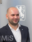 10.01.2018, Fussball Regionalliga Bayern 2017/2018, TSV 1860 Mnchen, Der neue Geschftsfhrer Michael Scharold (TSV 1860 Mnchen) wird im Rahmen einer Pressekonferenz vorgestellt. 
 
