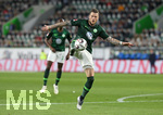 22.04.2019, Fussball 1. Bundesliga 2018/2019, 30. Spieltag, VfL Wolfsburg - Eintracht Frankfurt, in der Volkswagen Arena Wolfsburg. Daniel Ginczek (Wolfsburg)


