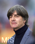 25.05.2019, Fussball DFB-Pokalfinale 2019, RB Leipzig - FC Bayern Mnchen, im Olympiastadion Berlin, Bundestrainer Joachim Lw (Deutschland) ist zufrieden.

 
