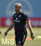 18.06.2019, Trainingsauftakt von 1860 Mnchen an der Grnwalder Strasse, Training am Vormittag, Trainer Daniel Bierofka (TSV 1860 Mnchen) .


