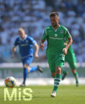 24.08.2019, Fussball 3. Liga 2019/2020, 6. Spieltag, 1. FC Magdeburg  - TSV 1860 Mnchen, in der MDCC-Arena Magdeburg. Stefan Lex (1860 Mnchen) 


