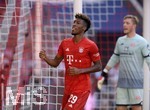 31.08.2019, Fussball 1. Bundesliga 2019/2020, 3.Spieltag, FC Bayern Mnchen - 1.FSV Mainz 05, in der Allianzarena Mnchen.  Torjubel Kingsley Coman (Bayern Mnchen).


