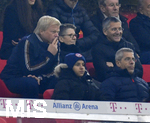09.11.2019, Fussball 1. Bundesliga 2019/2020, 11.Spieltag, FC Bayern Mnchen - Borussia Dortmund, in der Allianz-Arena Mnchen. v.l. Oliver Kahn (Bayern Mnchen), x und  Herbert Hainer (Bayern Mnchen).      


