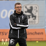 12.11.2019, Fussball 3. Bundesliga 2019/2020, Training TSV 1860 Mnchen an der Grnwalderstrasse,  Der neue Trainer Michael Kllner (TSV 1860 Mnchen).

