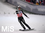 28.12.2019, Skispringen Vierschanzentournee Oberstdorf Training an der Schattenbergschanze, Simon Ammann (Schweiz) jubelt nach seinem Sprung.