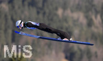 01.01.2020, Skispringen Vierschanzentournee, Neujahrsspringen in Garmisch Partenkirchen auf der groen Olympiaschanze, Marius Lindvik (NOR) in der Luft.