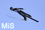 01.01.2020, Skispringen Vierschanzentournee, Neujahrsspringen in Garmisch Partenkirchen auf der groen Olympiaschanze, Philipp Raimund (GER)  in der Luft.