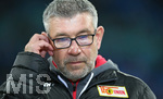 18.01.2020, Fussball 1. Bundesliga 2019/2020, 18. Spieltag, RB Leipzig - 1. FC Union Berlin , in der Red Bull Arena Leipzig. Trainer Urs Fischer (Union Berlin)


