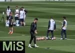07.05.2024,  Fussball UEFA Championsleague 2023/2024: 1 Tag vor dem Halbfinale,  Real Madrid - FC Bayern Mnchen, Training Session Real Madrid am Trainingsgelnde von Real. Torwart Thibaut Courtois (Real Madrid) 
 
