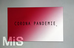 30.11.2020, Das Wort Corona-Pandemie auf einem Computerbildschirm.  Das Wort 