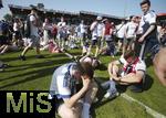 28.05.2023, Fussball 2. Bundesliga 2022/2023, 34.Spieltag, SV Sandhausen - Hamburger SV, im Stadion am Hardtwald Sandhausen.


