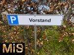 28.04.2024,  Bad Wrishofen, Parkplatz-Schild fr Vorstand