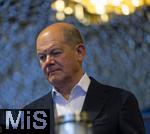 03.06.2024, Fussball Europameisterschaft 2024,  Besuch von Bundeskanzler Olaf Scholz im EM-Stadion Mnchen Fuball Arena.   
