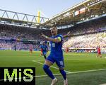 25.06.2024, Fussball UEFA EURO 2024, Vorrunde, 3.Spieltag, Frankreich - Polen, im BVB-Stadion in Dortmund, Torjubel Kylian Mbappe (Frankreich) 

