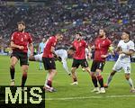 26.06.2024, Fussball UEFA EURO 2024, Vorrunde, 3.Spieltag, Georgien - Portugal, in der Arena AufSchalke Gelsenkirchen,    der Ball verfehlt Cristiano Ronaldo (Portugal) 

