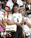 29.06.2024, Fussball UEFA EURO 2024, Achtelfinale, Deutschland - Dnemark, in der BVB-Arena Dortmund,   Ehefrau Lina Kimmich (Deutschland) die Frau von Joshua Kimmich 

