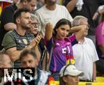 29.06.2024, Fussball UEFA EURO 2024, Achtelfinale, Deutschland - Dnemark, in der BVB-Arena Dortmund,  Sara Arfaoui (Deutschland) die Frau von Ilkay Gndogan (Deutschland).

