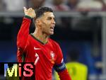 01.07.2024, Fussball UEFA EURO 2024, Achtelfinale, Portugal - Slowenien, in der Frankfurt Arena Frankfurt am Main, Cristiano Ronaldo (Portugal) unzufrieden.

