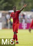 24.07.2024, Fussball 1. Bundesliga 2024/2025, Testspiel im Trainingslager des FC Bayern Mnchen in Rottach-Egern am Tegernsee am Sportplatz Birkenmoos, FC Rottach Egern - FC Bayern Mnchen, NOEL ASEKO NKILI (FC Bayern Mnchen)