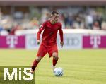 24.07.2024, Fussball 1. Bundesliga 2024/2025, Testspiel im Trainingslager des FC Bayern Mnchen in Rottach-Egern am Tegernsee am Sportplatz Birkenmoos, FC Rottach Egern - FC Bayern Mnchen, Arijon Ibrahimovic (Bayern Mnchen) 