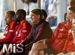 24.07.2024, Fussball 1. Bundesliga 2024/2025, Testspiel im Trainingslager des FC Bayern Mnchen in Rottach-Egern am Tegernsee am Sportplatz Birkenmoos, FC Rottach Egern - FC Bayern Mnchen, mitte: Sportdirektor Christoph Freund (Bayern Mnchen) auf der Bank 