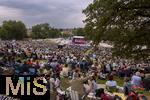 27.07.2024, Konzert in Mindelheim im Unterallgu: ?Mondlicht-Open-Air? mit dem Orchester Frisch Gestrichen unter der Leitung von Nils Schad, an der Schwabenwiese Mindelheim. 