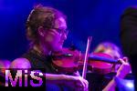 27.07.2024, Konzert in Mindelheim im Unterallgu: ?Mondlicht-Open-Air? mit dem Orchester Frisch Gestrichen unter der Leitung von Nils Schad, an der Schwabenwiese Mindelheim. 