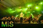 27.07.2024, Konzert in Mindelheim im Unterallgu: ?Mondlicht-Open-Air? mit dem Orchester Frisch Gestrichen unter der Leitung von Nils Schad, an der Schwabenwiese Mindelheim. 