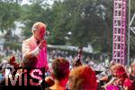 27.07.2024, Konzert in Mindelheim im Unterallgu: ?Mondlicht-Open-Air? mit dem Orchester Frisch Gestrichen unter der Leitung von Nils Schad, an der Schwabenwiese Mindelheim.  Orchesterleitung Nils Schad 