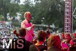 27.07.2024, Konzert in Mindelheim im Unterallgu: ?Mondlicht-Open-Air? mit dem Orchester Frisch Gestrichen unter der Leitung von Nils Schad, an der Schwabenwiese Mindelheim.  Orchesterleitung Nils Schad